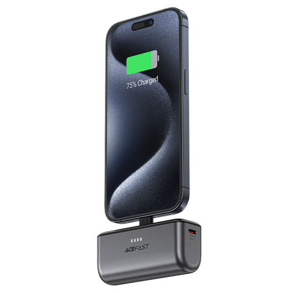 Фото - Батарея мобільна AceFast M9-5000 PD20W Black (6974316283201)
