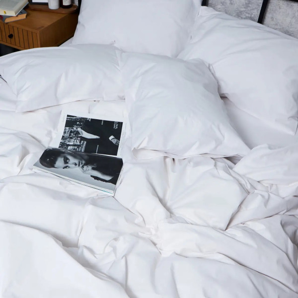 Фото - Пододеяльник полуторный евро Moon&Star Бязь Gold Люкс White Glow 160 x 220 см (MS-870000796)