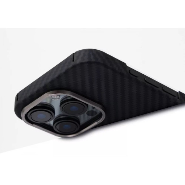 Фото - Чехол для смартфона Proove Carbon Slim with Magnetic Ring iPhone 17 Pro glowrise (PCCSIP17P052)