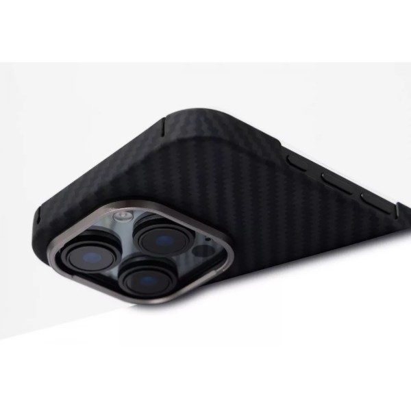 Фото - Чехол для смартфона Proove Carbon Slim with Magnetic Ring iPhone 16 Pro Max nightfall (PCCSIP16PM51)