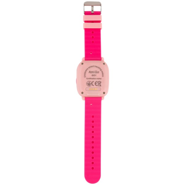 Фото - Детские часы AmiGo GO001 Swimming Camera+LED Pink