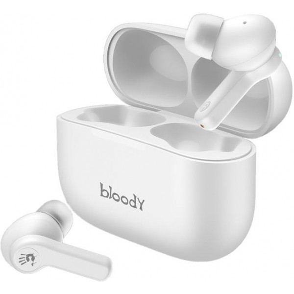 Фото - Навушники вкладиші бездротові TWS Bloody M30 White