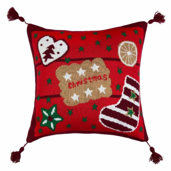 Фото - Подушка декоративная Прованс Печенье 45х45 см (021996)