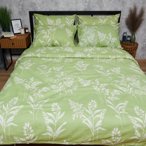 Фото - Комплект постельного белья Moon&Star Бязь Gold Люкс Verdant Spring 143х210х2 нав. 2х50х70 (MS-820007271)