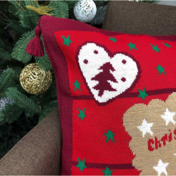 Фото - Подушка декоративная Прованс Печенье 45х45 см (021996)