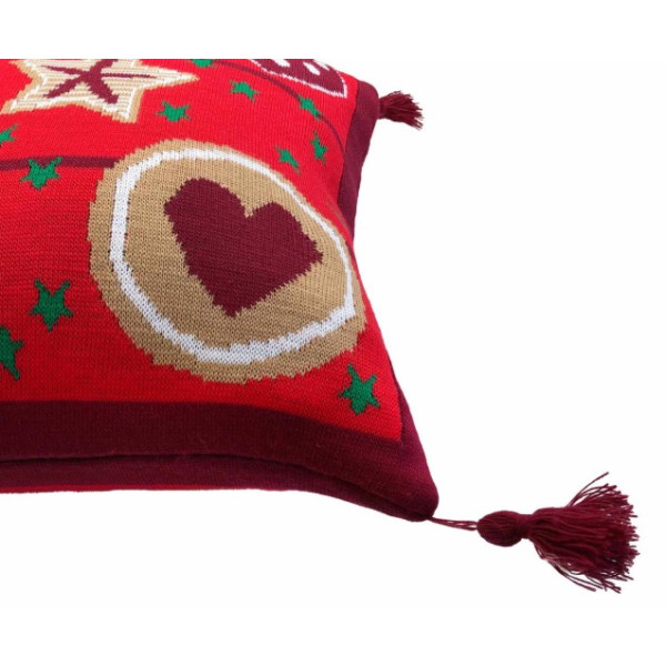 Фото - Подушка декоративная Прованс Печенье 45х45 см (021996)