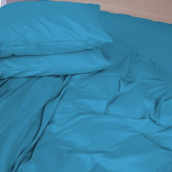 Фото - Простирадло двоспальне MirSon Soft Elegance №18-4735 Capri Breeze 180х190 см (2200010916263)