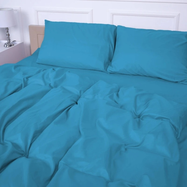 Фото - Простирадло двоспальне MirSon Soft Elegance №18-4735 Capri Breeze 180х190 см (2200010916263)