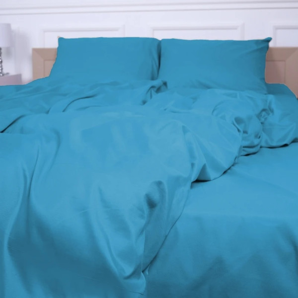 Фото - Простирадло двоспальне MirSon Soft Elegance №18-4735 Capri Breeze 180х190 см (2200010916263)