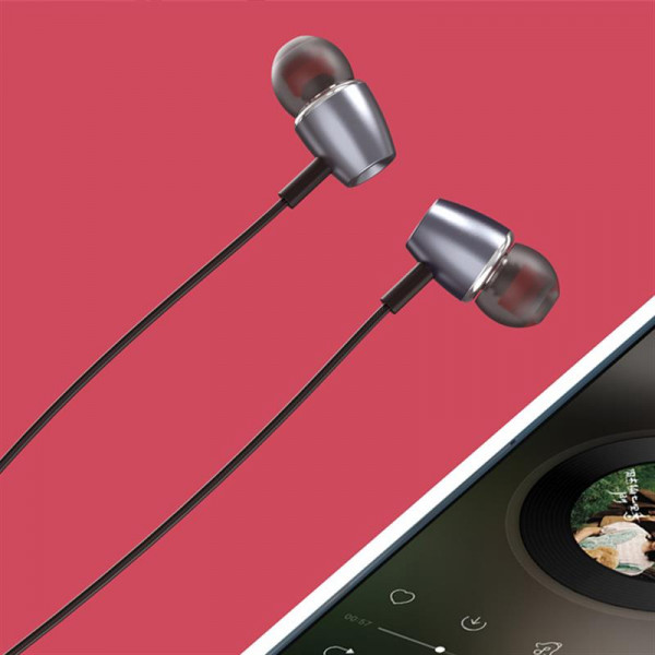 Фото - Навушники вкладиші дротові SkyDolphin SR24 Metal Gray (HF-000462)