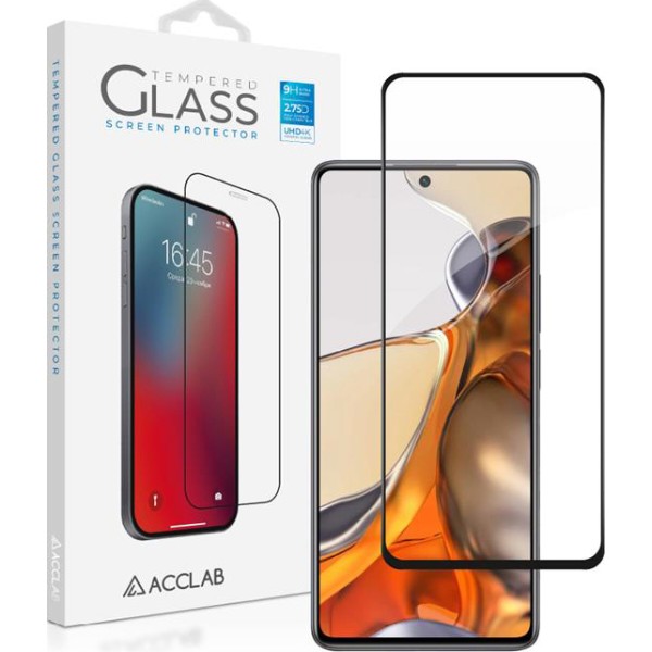 Фото - Захисне скло для смартфону ACCLAB Full Glue for Xiaomi Mi 11T Pro Black (1283126518713)