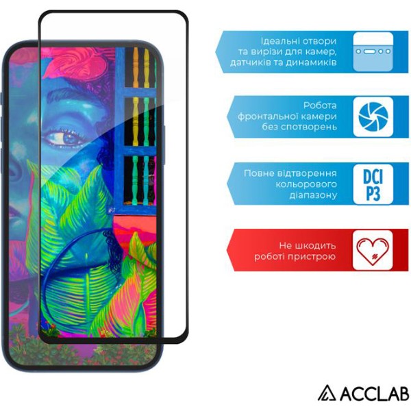 Фото - Захисне скло для смартфону ACCLAB Full Glue for Xiaomi Mi 11T Pro Black (1283126518713)