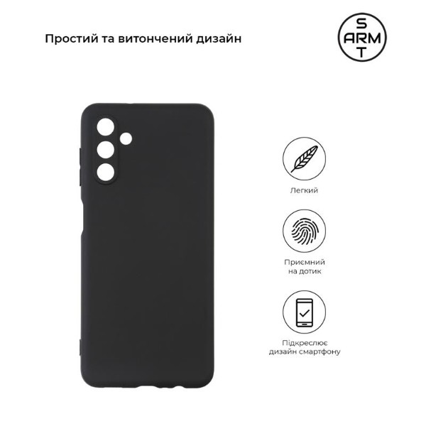 Фото - Чехол для смартфона Armorstandart Matte Slim Fit for Samsung Galaxy A13 Camera Cover Black (ARM60686)
