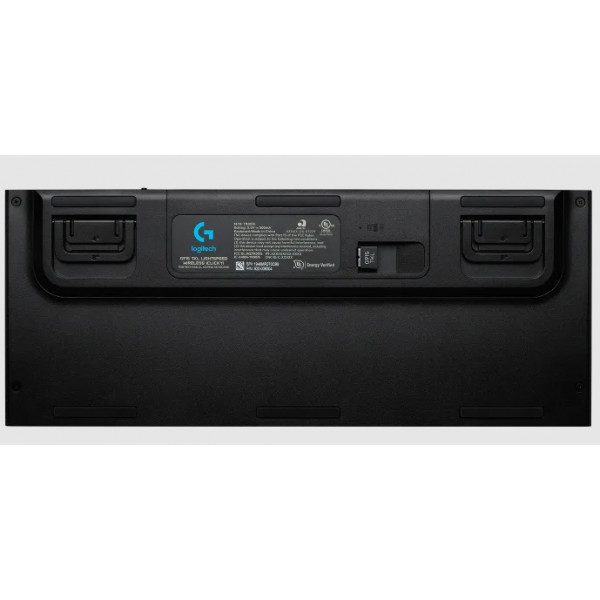 Фото - Клавіатура бездротова ігрова Logitech G915 TKL Tenkeyless LIGHTSPEED RGB Mechanical Clicky Switch Carbon UA (920-009537)