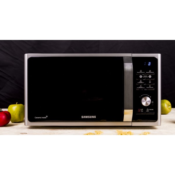 Фото - Мікропошкодження - Мікрохвильова піч (НВЧ) Samsung MS23F302TAS/UA