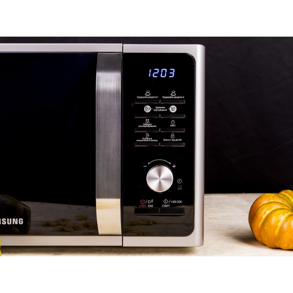 Фото - Мікропошкодження - Мікрохвильова піч (НВЧ) Samsung MS23F302TAS/UA