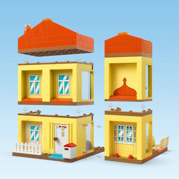 Фото - Конструктор LEGO Bluey Семейный дом Блуи (11203)