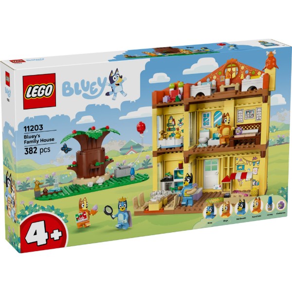 Фото - Конструктор LEGO Bluey Семейный дом Блуи (11203)