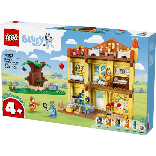 Фото - Конструктор LEGO Bluey Семейный дом Блуи (11203)
