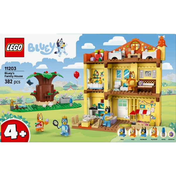 Фото - Конструктор LEGO Bluey Семейный дом Блуи (11203)