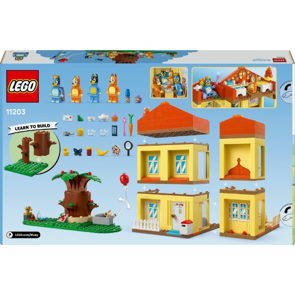 Фото - Конструктор LEGO Bluey Семейный дом Блуи (11203)