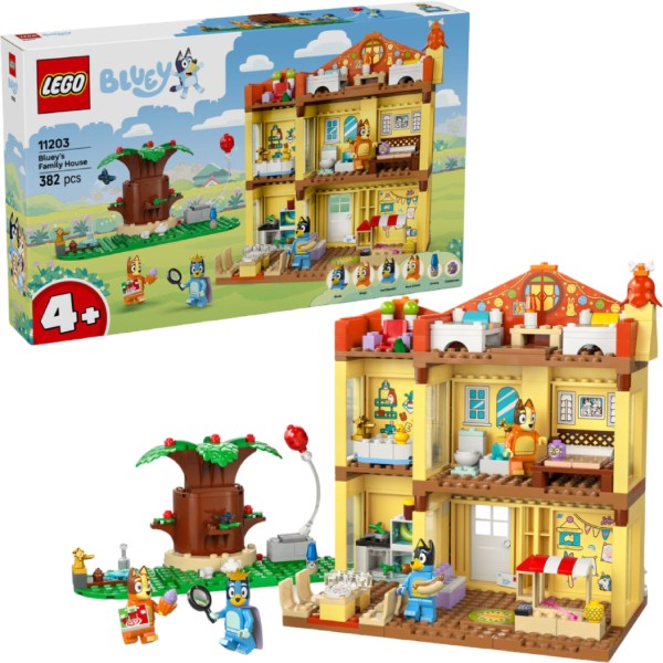 Фото - Конструктор LEGO Bluey Семейный дом Блуи (11203)