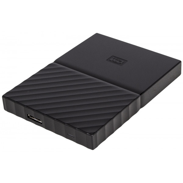 Фото - Жорсткий диск зовнішній Western Digital My Passport 1 TB Black (WDBYNN0010BBK)