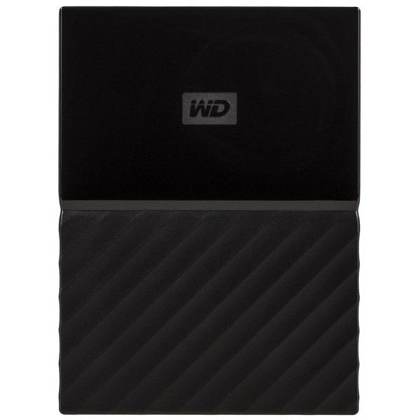 Фото - Жорсткий диск зовнішній Western Digital My Passport 1 TB Black (WDBYNN0010BBK)