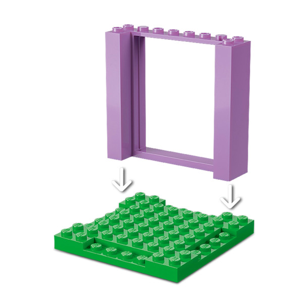 Фото - Конструктор LEGO Gabby's Dollhouse Гора солодощів і сад Кітті (11205)