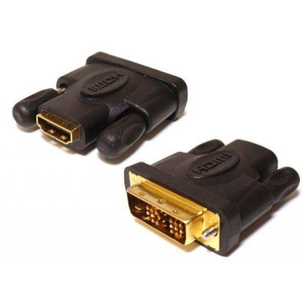 Фото - Перехідник DVI - HDMI Atcom HDMI F to DVI M 24pin (11208) Фото - Перехідник DVI - HDMI Atcom HDMI F to DVI M 24pin (11208)