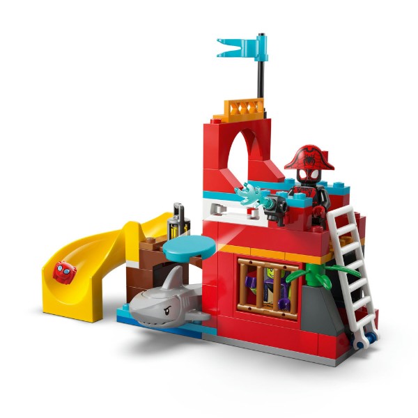 Фото - Конструктор LEGO  Spidey Піратський корабель команди Павука (11208)