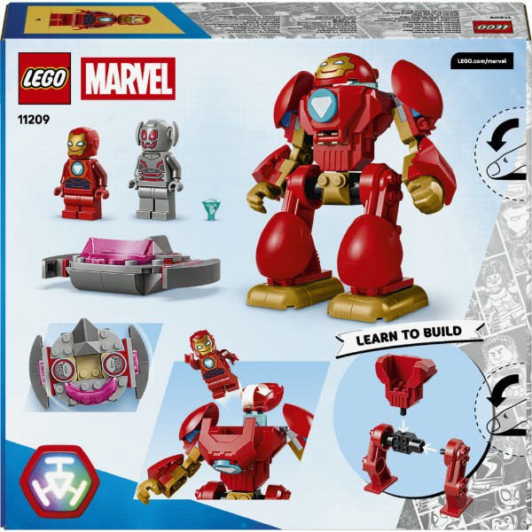 Фото - Конструктор LEGO  Disney Junior Marvel Альтрон проти Залізної Людини (11209)