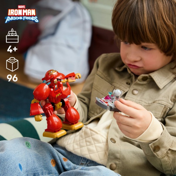 Фото - Конструктор LEGO  Disney Junior Marvel Альтрон проти Залізної Людини (11209)