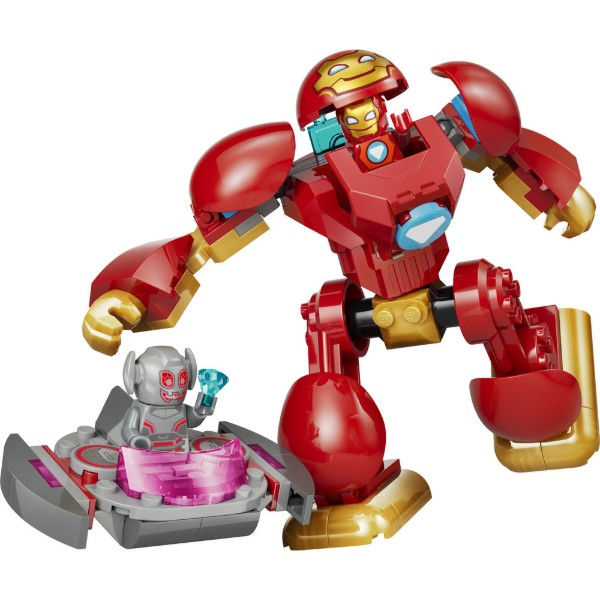 Фото - Конструктор LEGO  Disney Junior Marvel Альтрон проти Залізної Людини (11209)