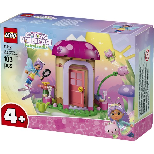 Фото - Конструктор LEGO Gabby's Dollhouse Садовий будиночок Котофеї (11212)