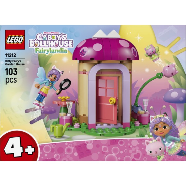 Фото - Конструктор LEGO Gabby's Dollhouse Садовий будиночок Котофеї (11212)