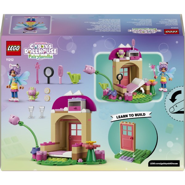 Фото - Конструктор LEGO Gabby's Dollhouse Садовий будиночок Котофеї (11212)