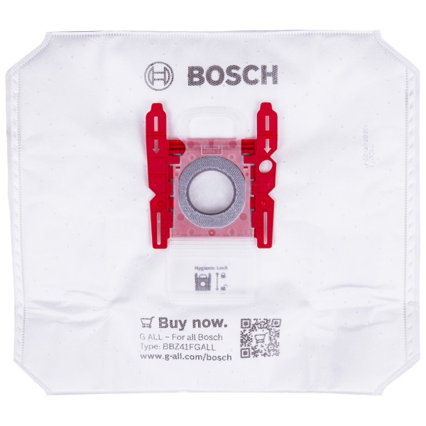 Фото - Набір мішків одноразовий для пилососів Bosch BBZ41FGALL, 4 шт