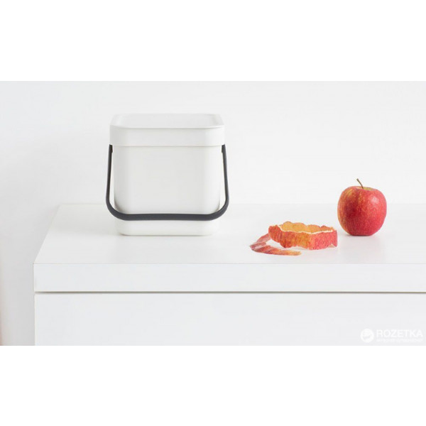 Фото - Настільний контейнер для сміття Brabantia Sort & Go 6 л 109706