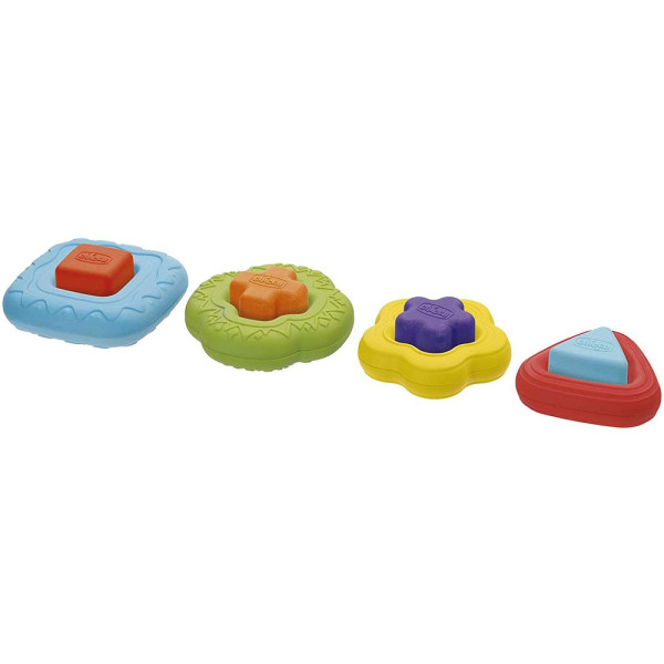 Фото - Пірамідка Chicco 2в1 Ring Tower (09372.10)