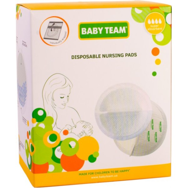 Фото - Прокладки для грудей Baby Team Super, 30 шт, (0020)