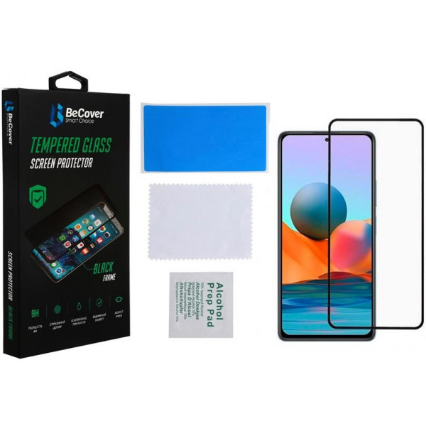 Фото - Захисне скло для смартфону BeCover for Xiaomi Poco M4 Pro 5G Black (707041)