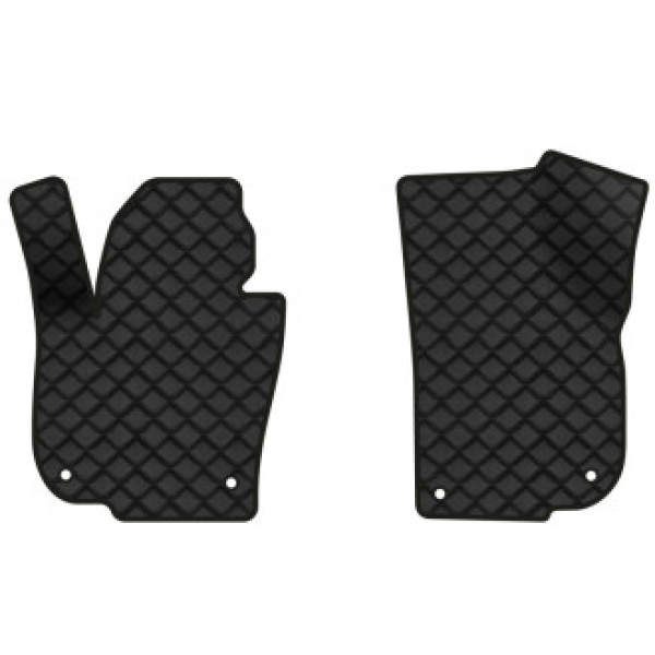 Фото - Коврики из экокожи в салон авто передние EVAtech для Superb (B6) Skoda 2008-2015 2 поколение Combi EU (SK31130A2AV4BBB)