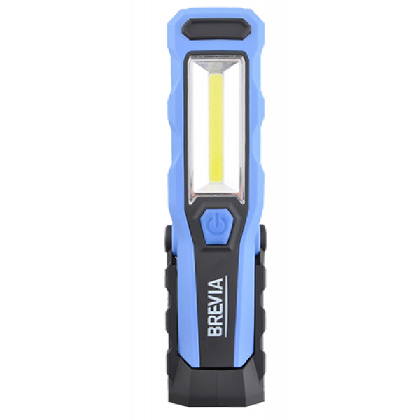 Фото - Ліхтар акумуляторний Brevia LED 3W COB+1W LED 300lm, 2000mAh, microUSB (11320)