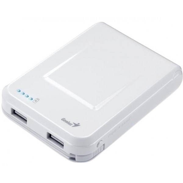 Фото - Батарея мобільна Genius ECO-U700 7800 mAh White Фото - Батарея мобільна Genius ECO-U700 7800 mAh White