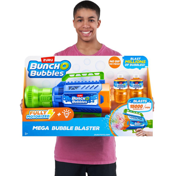 Фото - Генератор мильних бульбашок Bunch O Bubbles серии Large S1 - БЛАСТЕР С МЫЛЬНЫМИ ПУЗЫРЯМИ (11349)