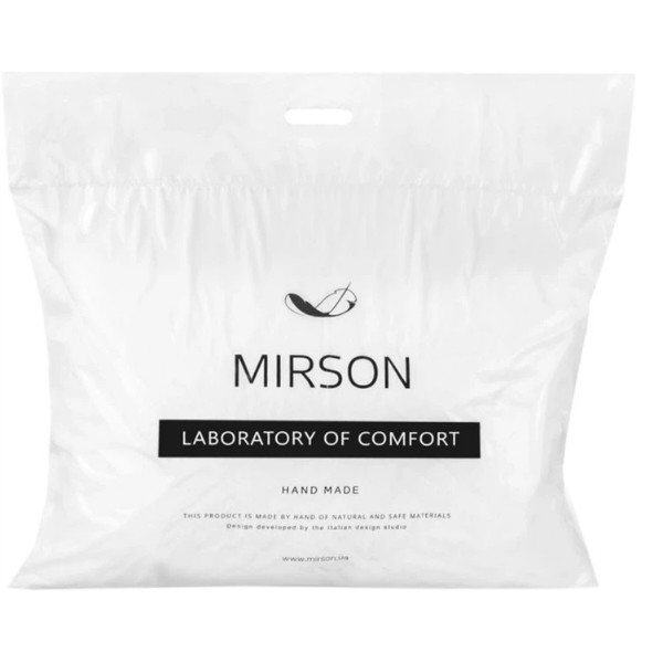 Фото - Ковдра всесезонна двоспальна євро MirSon Вовняне №1641 Eco Light Krem (2200002653251)