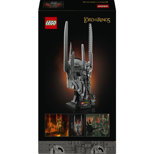 Фото - Конструктор LEGO Icons Обладатель колец: шлем Саурона (11373)