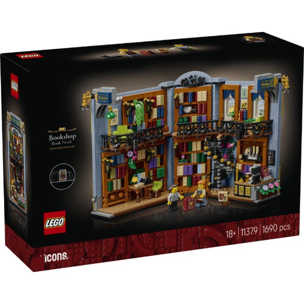 Фото - Конструктор LEGO Icons Книжный магазин: Книжный уголок (11379)