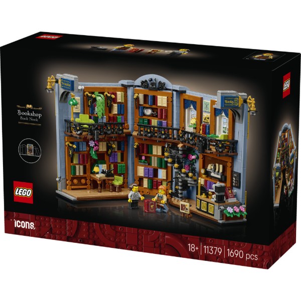 Фото - Конструктор LEGO Icons Книжный магазин: Книжный уголок (11379)